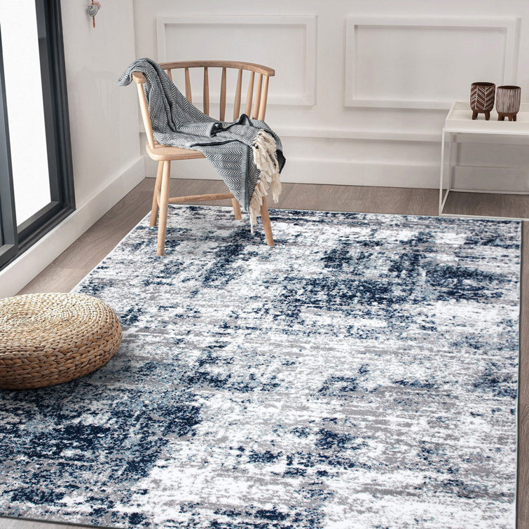 Willington Performance Gray/Blue/Ivory Rug